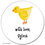 Sugar Cookie Gift Stickers - Little Chick